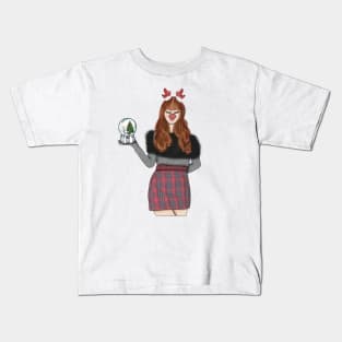 Holiday Girl 3 Kids T-Shirt